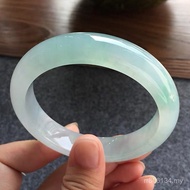 Bunga Terapung Gelang Gundik Imperial Hijau Muda Gelang Jed Gelang Tangan Jed Ais Hijau Terapung Gel