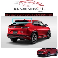HRV 2022-2024 GEN3 MUGEN SPOILER / ROOF SPOILER MUGEN / REAR BONET LIPS SPOILER MUGEN PIANO BLACK CO