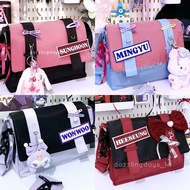 PUFFY KOREAN BAG PUFFY BAG FANDOM PUFFY BAG COQUETTE BAG/ PILLOW BAG/ STUDIO BAG PUFFY SLING BAG/ PU