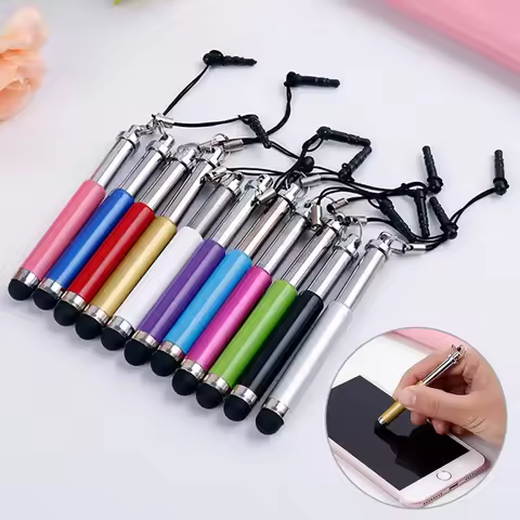 Universal 3Pcs Retractable Screen Stylus Touch Pen Mini Capacitive Pen For Phone PC Mobile Phone Ele