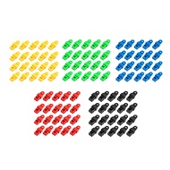 (ZFVI) 20PCS Push-Pull Tent Clips Tent Attachment Clips Outdoor Camping Tent Hooks Windproof Strap B