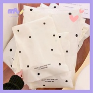 [MOUMOU] Polka dot Polymailer 1pc 28x42 / 35x45 Cute Aesthetic Packing Bag