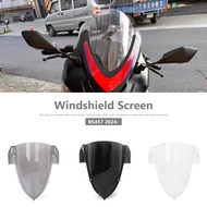 Motorcycle Touring Windshield Windscreen Wind Screen Deflectors Viser Visor For Aprilia RS 457 rs457