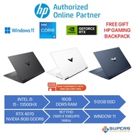 HP VICTUS 16-R0030TX SILVER, 16-R0031TX WHITE, 16-R0032TX BLUE Laptop (INTEL CORE I5-13500HX/ NVIDIA