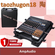 Pronic AmpAudio 10 Channels 1000W X 4 / 2 Professional Power Mixer Amplifier 1000 Watt Bluetooth USB
