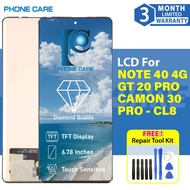 Lcd For Infinix Note 40 4G X6853 / Infinix GT 20 Pro X6871 / Tecno Camon 30 Pro CL8 (With Touch Scre