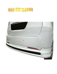 Ready Stock Perodua Alza 2009~2013 SE PU Rear Skirt BodyKit Alza Skirt Belakang Alza Rear Lip PU Mat