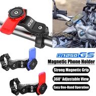 For BMW R1250GS r1250gs Motorcycle Magnetic Phone Mount 360° Rotatable Strong Grip, Shockproof Phone
