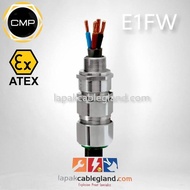 CABLE GLAND Explosion Proof CMP 75 E1FW M75 ARMOUR BRASS NICKEL HAWKE ORIGINAL AND TRUSTED