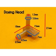 Dosing Head GC8755 GC7808 Steam Iron Philips Amway. Kepala Plastic Soleplate. GC7846 GC7805