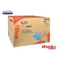 WYPALL* L30 BRAG* Box(450 แผ่น/ลัง)กระดาษเช็ดอุตสาหกรรม สีขาว | เช็ดคราบน้ำมัน | เช็ดคราบจารบี