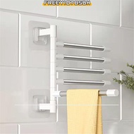FREEYIO785BH Rotatable Towel Rack Aluminum Kitchen Bathroom Hanging Holder