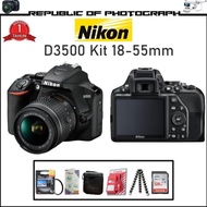 NIKON D3500 KIT 18-55MM VR / KAMERA NIKON D3500 KIT 18-55MM VR DSLR