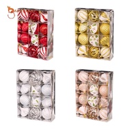 [Gamchiano] 12 Christmas Baubles, Hanging Ornaments, Decorations, DIY Christmas Baubles for Valentin