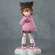 Anime Merchandise Conan Q Version Haiyuan Ai Cat Ears Xiao Ai Standing Trendy Play Desktop Doll Deco