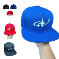 Reverse hat size 56-58cm - European star embroidered baseball cap - cool fashion