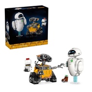 Compatible with Lego 43279 Disc Mud Series Wally and Eva Assembled Building Block Model Toy