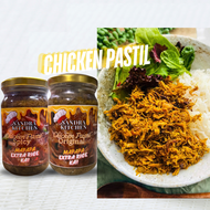 Sandra Chicken Pastil Original and Spicy Flavor Ready to eat