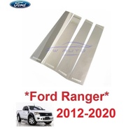 Center Pole 4-Door Model Ford Ranger 2012-2020 Stainless Steel Patch Door Scratch-Resistant