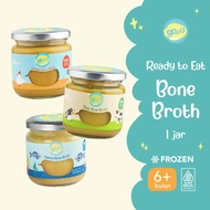 Grouu - Bone Broth Bone Broth MPASI/ - BB Booster for Babies and Children (Chicken, Beef, Salmon Bon
