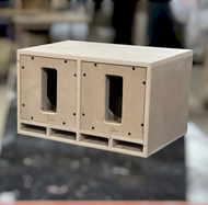 ตู้เปล่า ออเดอร์ 6 ขนาด 6.5 นิ้ว รุ่น ดอกคู่