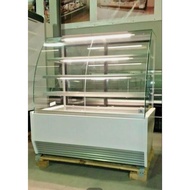 OLIMPIA CAkE DIspLAY FRIDGE COFFEE SHOP ModERN CHILLER CuRvED