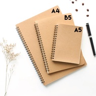 B5 Notebook / Journal / Buku Nota -Blank-Line-Dot-Grid-Grey Grid-White Line Grid