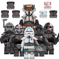 Suitable for Domestic Star Wars Minifigures KT1047 Destroyer Headquarters Rex Assembled Children's B