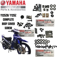 YAMAHA Y125Z / Y125ZR SCREW SET 0 SKRU BOLT NUT HANDLE LEGHSIELD LEG SHIELD COVERSET COVER SET FRAME