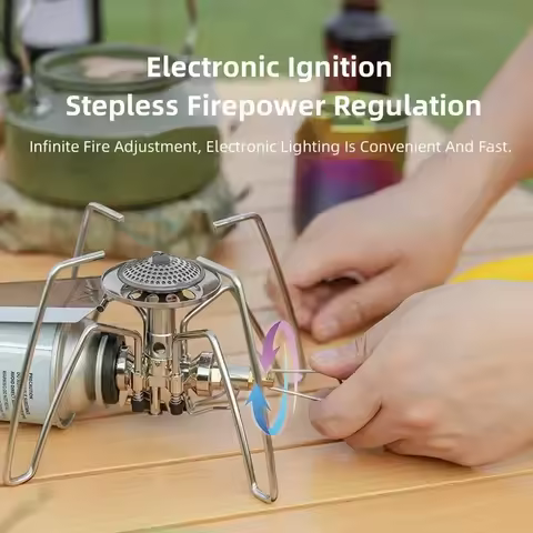 Mountainhiker Outdoor Portable Folding Spider Stove Camping Camping Picnic Stove Stove Stove Barbecu