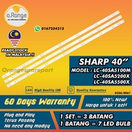 LC-40SA5100M / LC-40SA5200X / LC-40SA5500X SHARP 40" LED TV BACKLIGHT LC40SA5100 LC40SA5200 LC40SA55