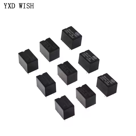 10pcs JRC-21F 4100 DC 3V 5V 12V Mini Power Relay 6Pin PCB Mount Circuit Board Relays JRC-21-3VDC JRC