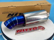 (พร้อมจัดส่ง)ปลายท่อนิโตะ ท่อไอเสียNitto ปลายท่อNitto Nitto ท่อรถยนต์  เสียงเเน่นนุ่ม JS/ปากตรง เสียงเพราะๆ