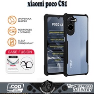 XIAOMI SHOCKPROOF HARDCASE poco C81 C81 PRO C81X TRANSPARENT ARMOR HARDCASE