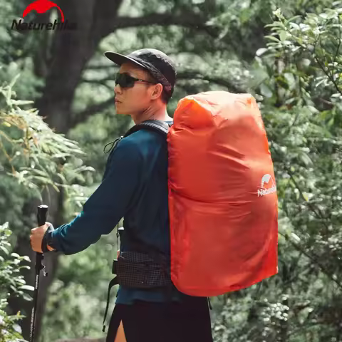 Naturehike Bag Rainproof Cover 75L High Capacity Rain Cover For Backpack Hiking School Backpack Cycl