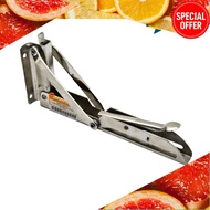 PLUS (1pcs) Kaki Rak Lipat, Besi Rack Lipat, Folding Triangle Shelf/Table Folding Bracket 8 Inch