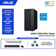 ASUS V500 Mini Tower V500MV-13420H047WS (Intel Core i5-13420H/8GB-32GB RAM/512GB/W11/3 Years Warrant