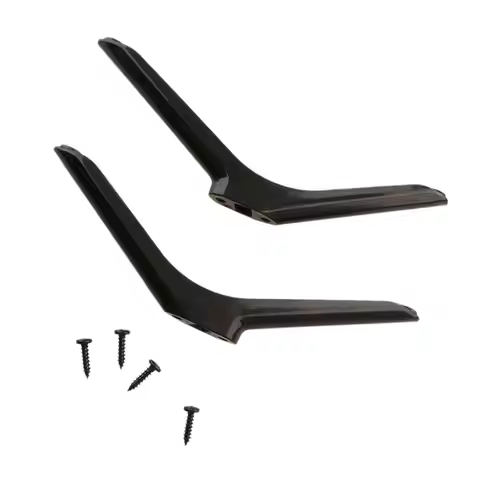 Adjustable Table Top TV Stand Base Pedestal Feet TV Holder Mount Compatible with 24 to 85 Inch Tvs