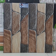 keramik dinding 25x50 motif batu alam denali