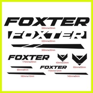 ♞,♘,♙foxter bike design vinyl cutout stickers