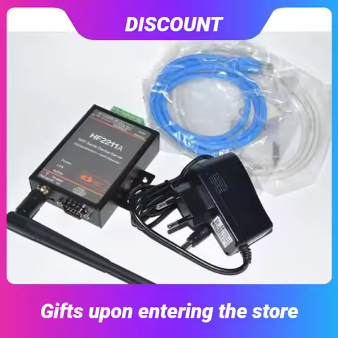 HF2211 Serial to WiFi RS232/RS485/RS422 to WiFi/Ethernet Converter Module for Industrial Automation 