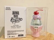 *人人美*ANNA SUI 安娜蘇 果漾聖代淡香水 粉紅柚惑  冰淇淋 50ml環保包裝TESTER