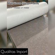 Fiberglass Matt Tissue PE / Serat Fiber Tissue / Tisu Mat Import