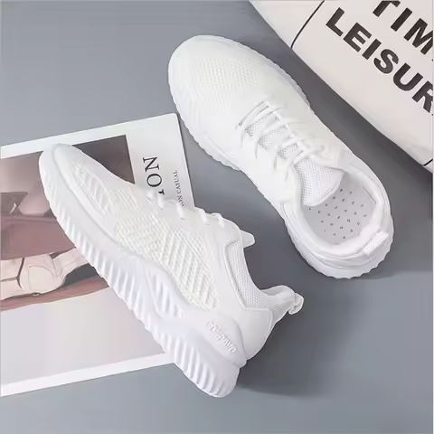 New casual shoes sports women's shoes web shoe running shoe all-match casual single net shoes women 