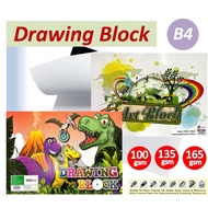 Drawing Block Drawing Pad Art Block B4 Size 100g 135g 165g