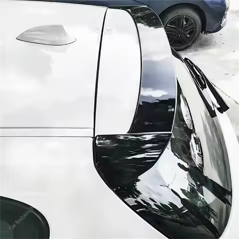 For BMW E81 E87 M Performance Style Rear Roof Spoiler Wing Spoiler Caps 1 Series 116i 118d 118i 120i