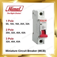 Himel 1Pole MCB 6A 10A 16A 20A 32A HDB3wHN