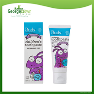 BUDS CHILDREN TOOTHPASTE FLUORIDE(3-12YEARS)BLACKCURRANT 50ML