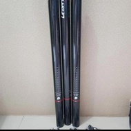 Litepro 33.9 Carbon Folding Seatpost 580mm Length Glossy Black