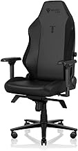 Secretlab Titan Evo 2022 Black Gaming Chair - Reclining, Ergonomic &amp; Comfortable Computer Chair with 4D Armrests, Magnetic Head Pillow &amp; 4-Way Lumbar Support - Black - Hybrid Leather